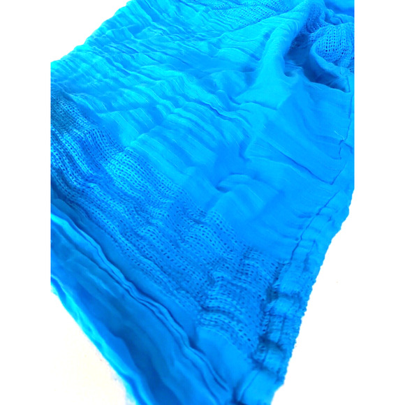 Infinity Scarf Blue 18 X 70 - Picture 3 of 9